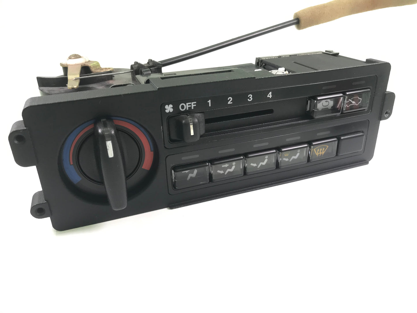 Honda CRX DX HF SI 1988-1991 Heizung HVAC A/C Klimasteuerung Gehäuse Panel Schwarz