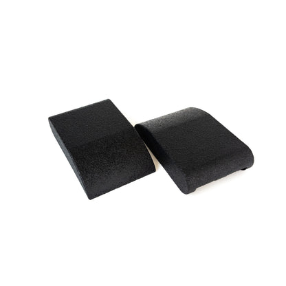 Ford Escort Mk3 Mk4 Kofferraumscharnier-Abdeckkappen-Set V84AB-L404K12/3-A 2X Schwarz Neu 