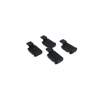 Mercedes Benz W123 W126 240D 280E 300D Türschloss Gummi Schließblech Reparaturteile 4Stk 